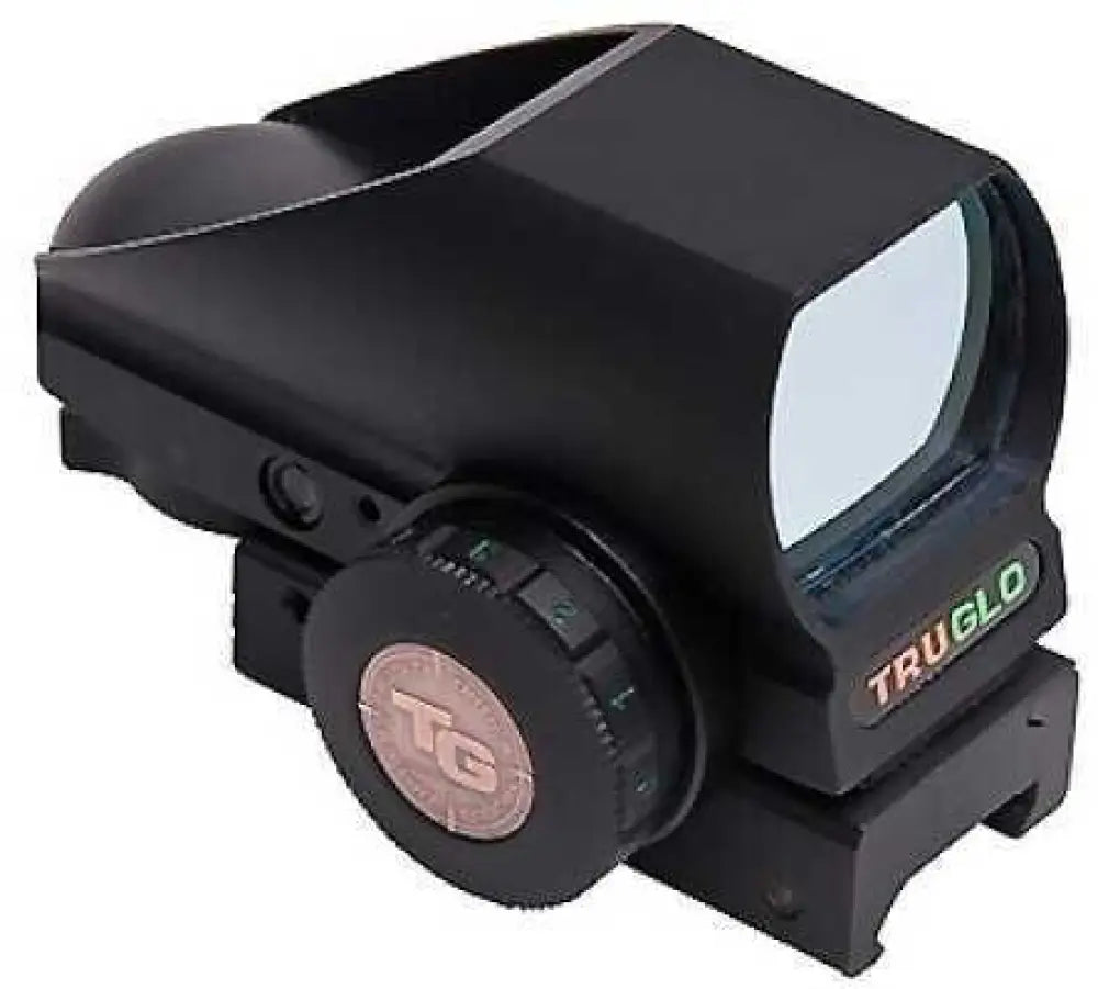 Truglo Tru-brite Red Dot Picatinny Black 8 Reticle Choices Dual Color Illumination Innovative Compact Design - Tg8380b
