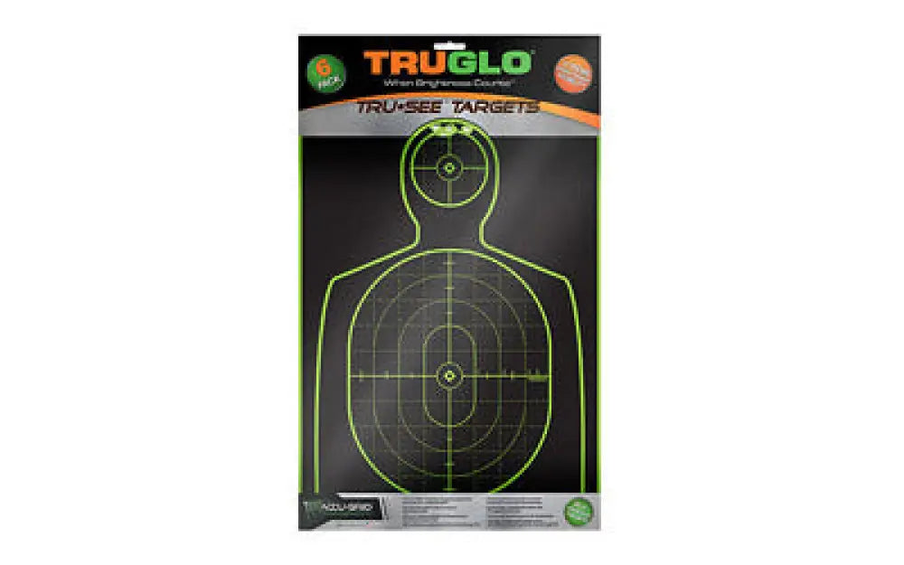 Truglo Tru-see Hndgn Tgt 12x18 6pk Buy at Faith and Freedom Outdoors - Adhesive Targets - Target
