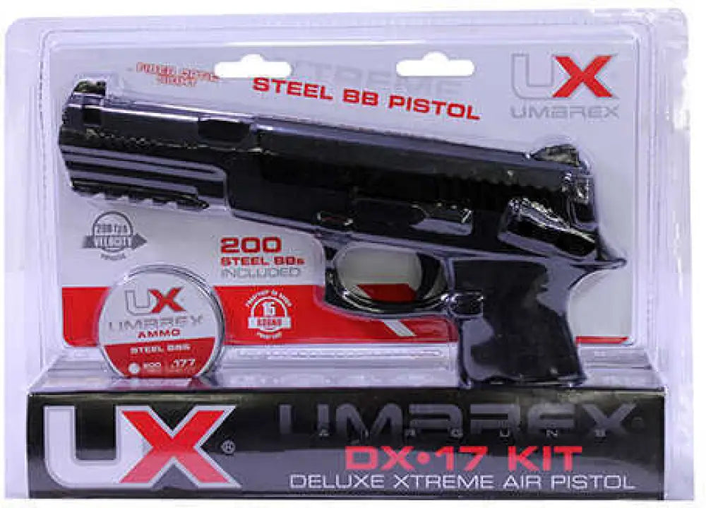 Umarex Usa Dx17 Pistol.177’’ 2.75’’ Barrel Metal/abs Plastic Md: 2230030
