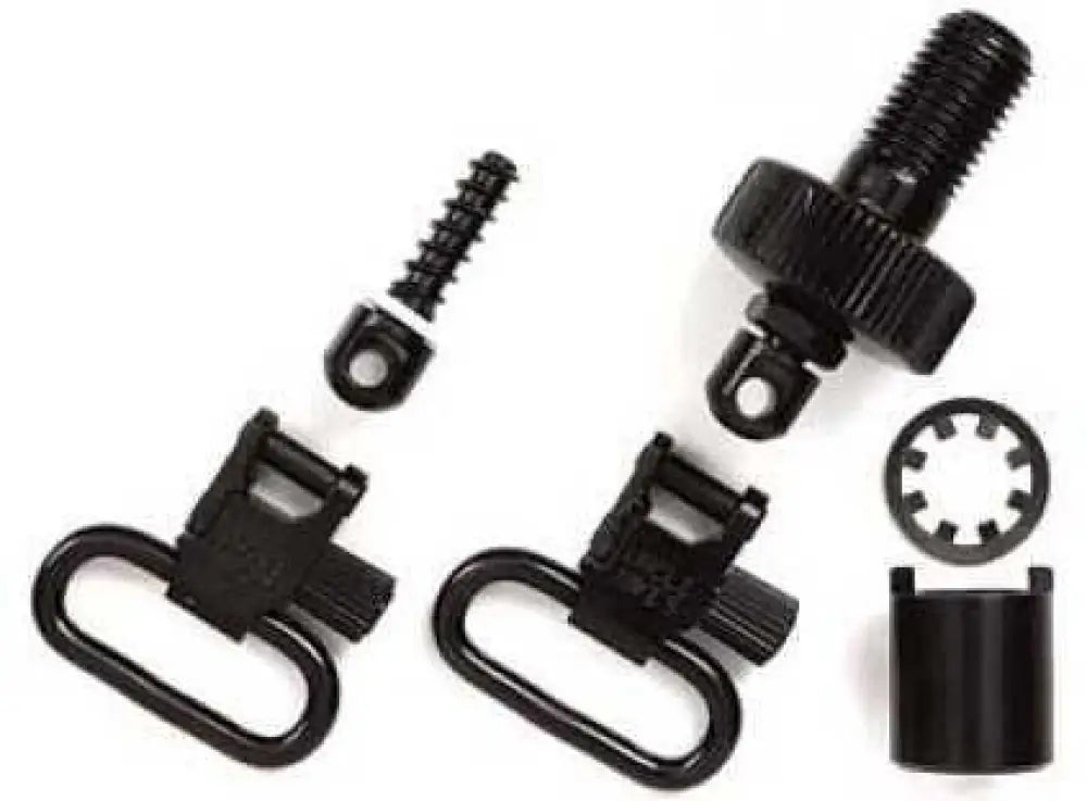 Uncle Mike’s Qd Mag Cap Swivel 1’’ Fits Mossberg 500 Black 1810-2 - 18102