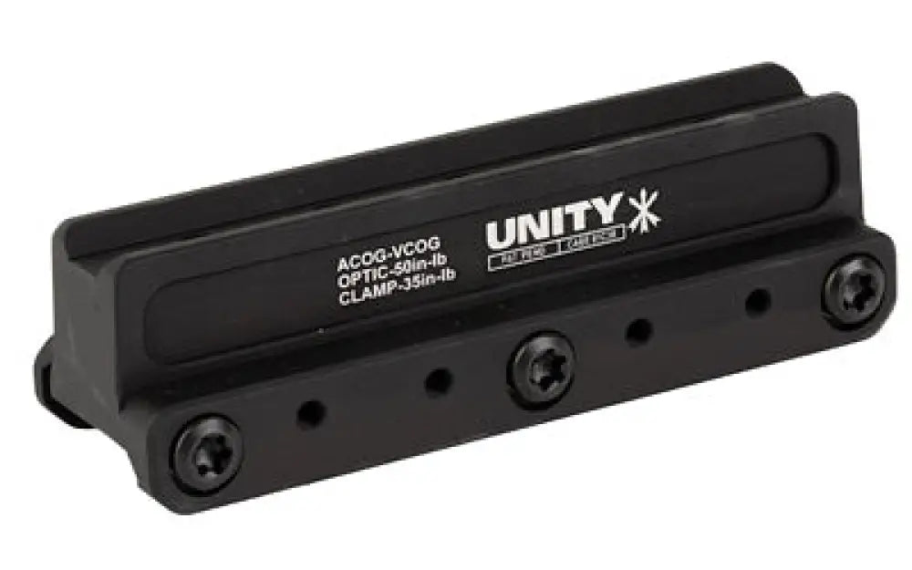 Unity Fast Cog Black Buy at Faith and Freedom Outdoors - Optic Specific Mounts