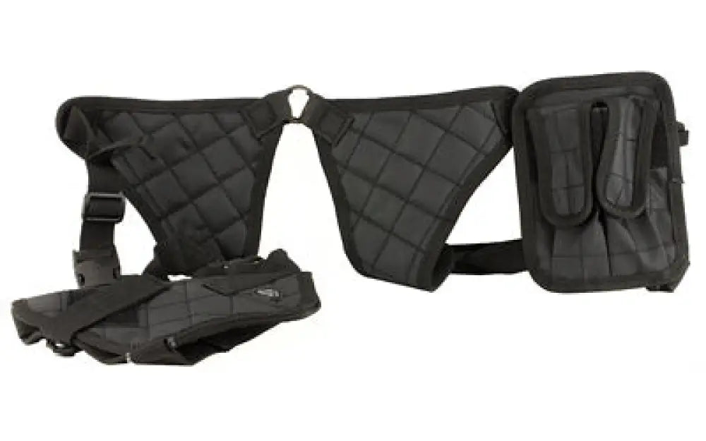 Utg Dlx Univ Horz Shldr Holster Black Buy at Faith and Freedom Outdoors - Holsters - Shoulder