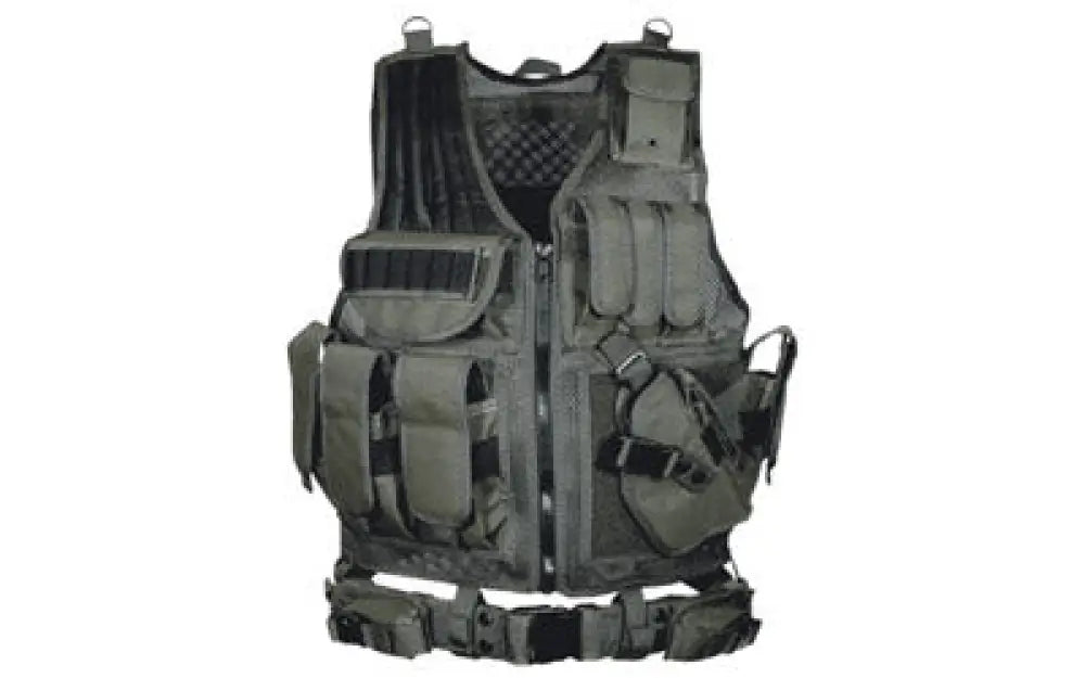 Utg Le Tactical Vest Black Buy at Faith and Freedom Outdoors - Load Bearing Equipment - Vest