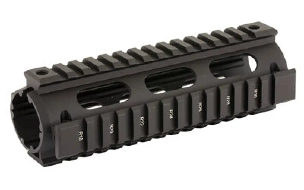 Utg Pro 4/15 Carb Quad Rail Blk Buy at Faith and Freedom Outdoors - Handguards & Forends - Rail