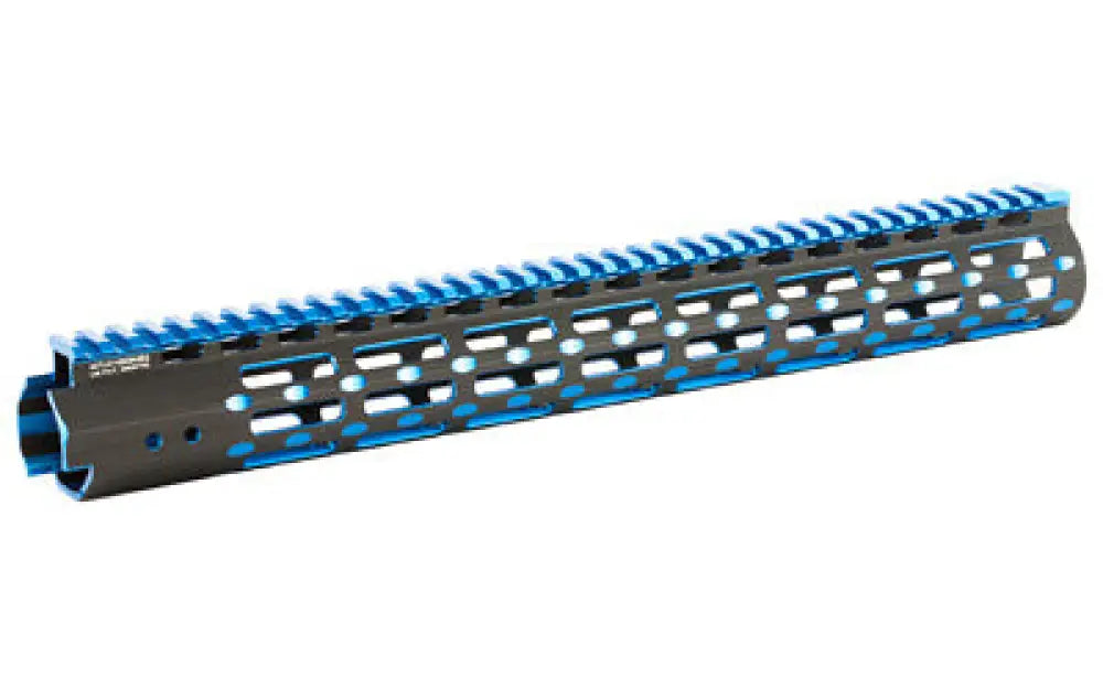 Utg Pro M-lok 15’’sslm 2tn Rl Blk/blu Buy at Faith and Freedom Outdoors - Handguards & Forends - Rail