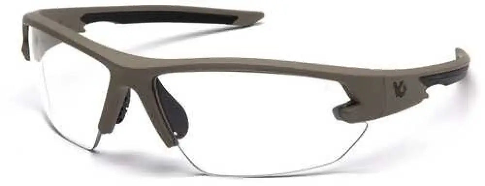 Venture Gear Semtex 2.0 Tan Frame Clear Anti Fog Lens - Vgst1410t