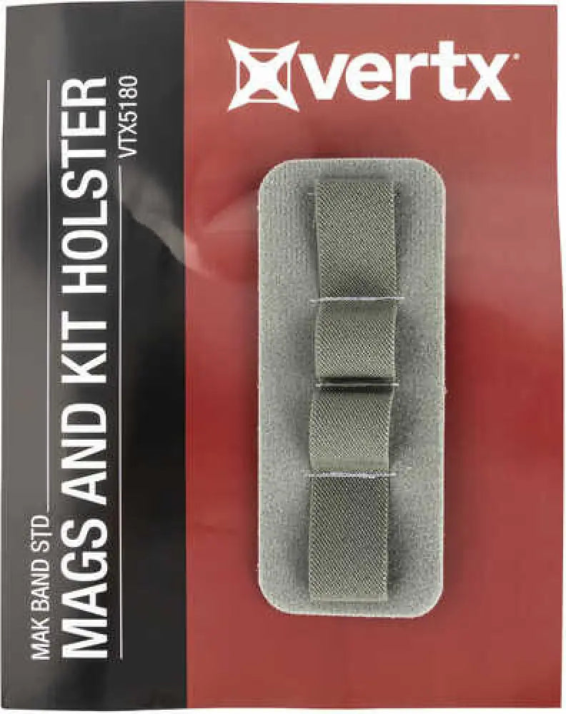 Vertx Mak Lok Accessory Pack Stretch Fit Velcro One-wrap Gray - Vtx5180gyna