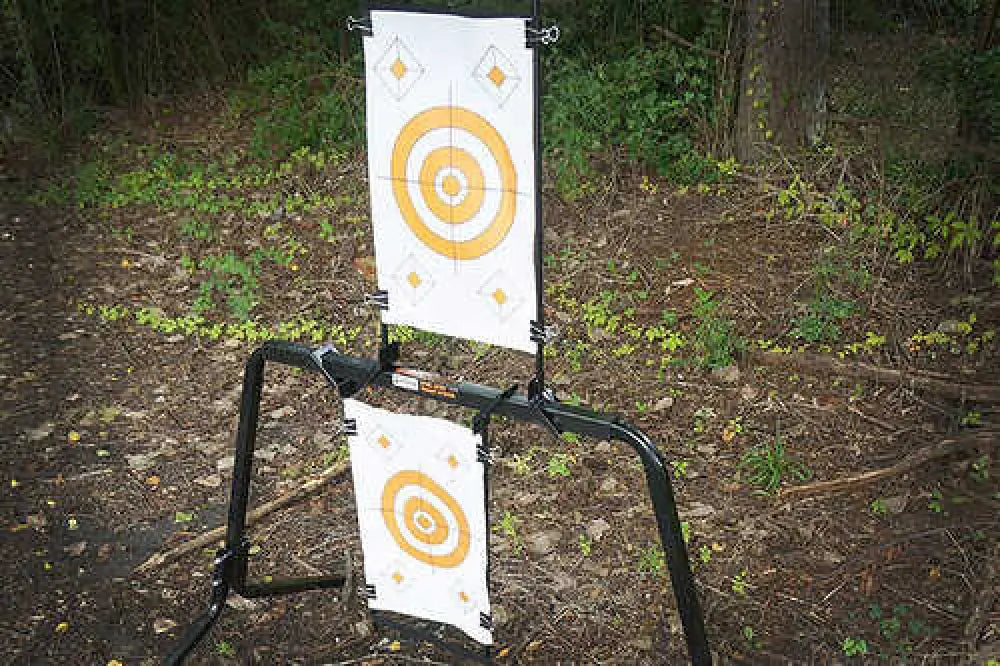 Viking Solutions Convertible Paper Target Stand Black Steel - Vks-vpt001