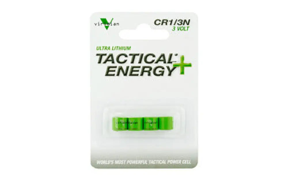 Viridian 1/3n Lithium Battery 4pk Buy at Faith and Freedom Outdoors - Batteries - Battery