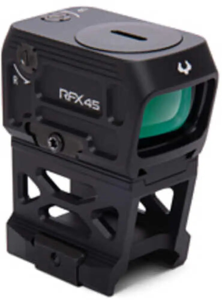 Viridian 9810052 Rfx45 Pro Black | 24 x 15.5mm 5 Moa Green Dot Reticle