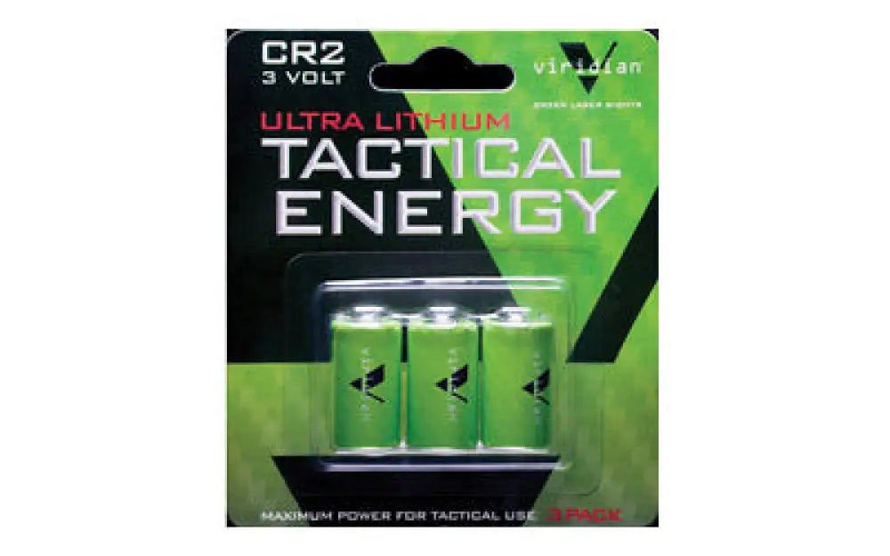 Viridian Cr2 Lith Battery 3-pk Buy at Faith and Freedom Outdoors - Batteries - Battery