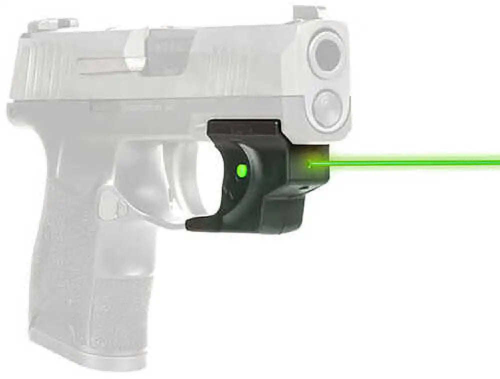 Viridian E-series Laser Sight 5mw Green with 510-532nm Wavelength & 100 Yds Day/2 Mi Night Range Black Fi - 912-0030