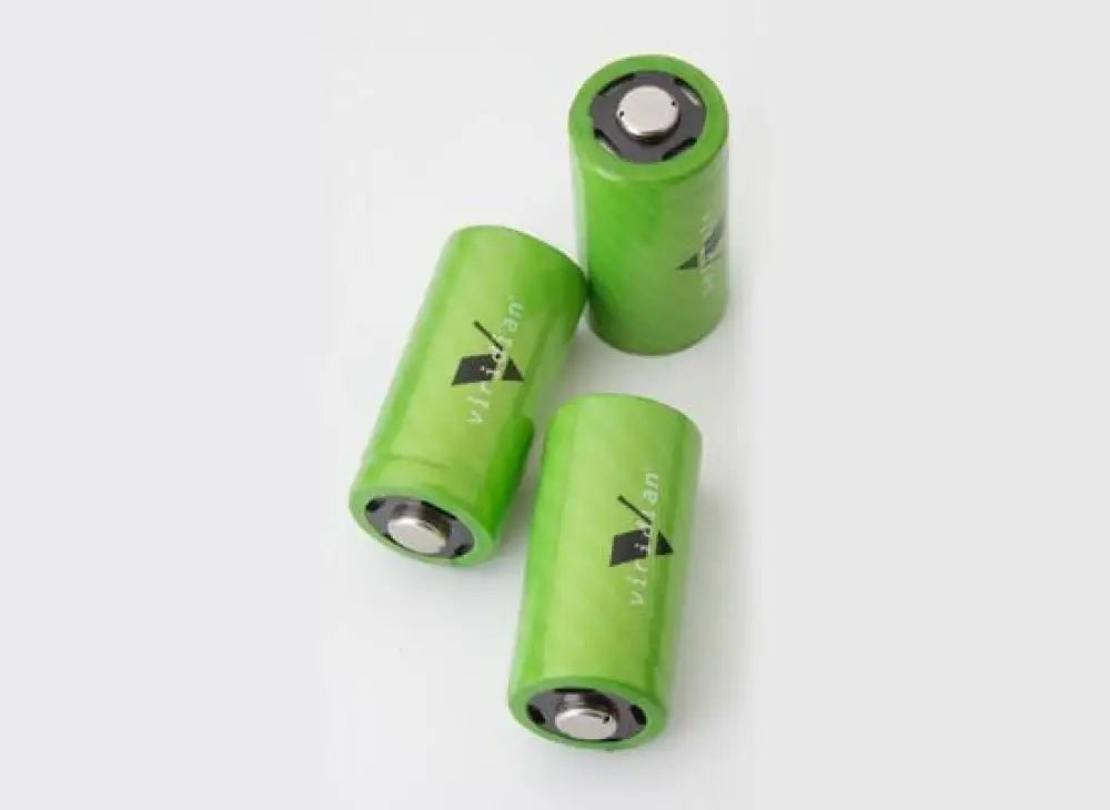 Viridian Green Laser Batteries Cr123a 3v Lithium - 3 Pack X5l Buy at Faith and Freedom Outdoors