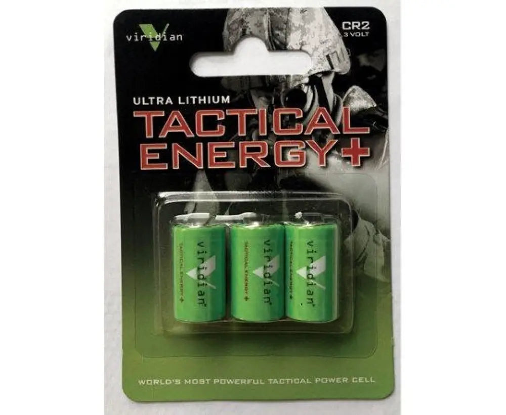 Viridian Green Laser Batteries Tactical Energy Ultra Lithium - 3 Pack Buy at Faith and Freedom Outdoors