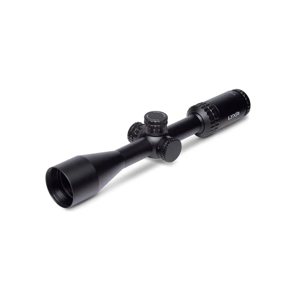 Viridian Green Laser Cssi Exclusive Shop|centerfire Scopes Exclusive Lyxa Rifle Scope 3-12x44 1’’ Sfp Bdc Moa Non-illum