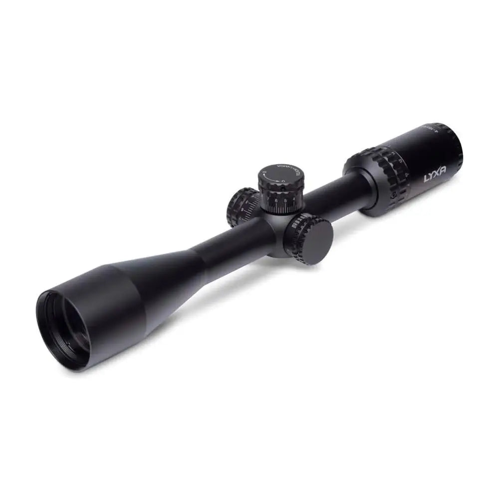 Viridian Green Laser Cssi Exclusive Shop|centerfire Scopes Exclusive Lyxa Rifle Scope 4-16x44 1’’ Sfp Bdc Moa Non-illum