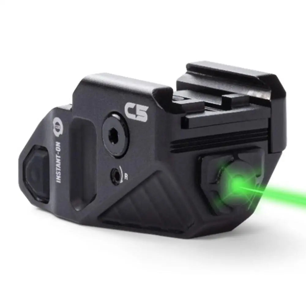 Viridian Green Laser Handgun Lights C5 Universal Sight with Rechargeable Battery w Safecharge Buy at Faith and Freedom