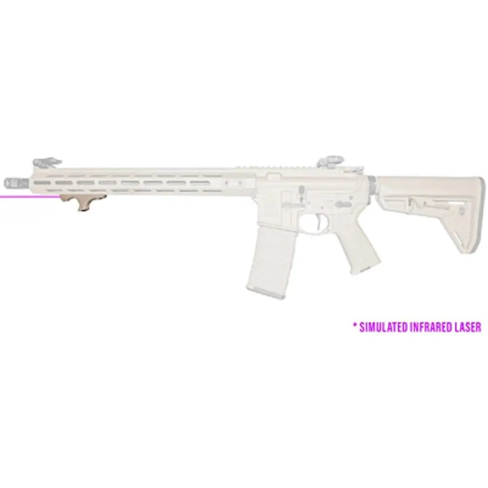 Viridian Green Laser Optics|laser Sights Hs1 Hand Stop with Infrared Fde Picatinny Adapter Buy at Faith and Freedom