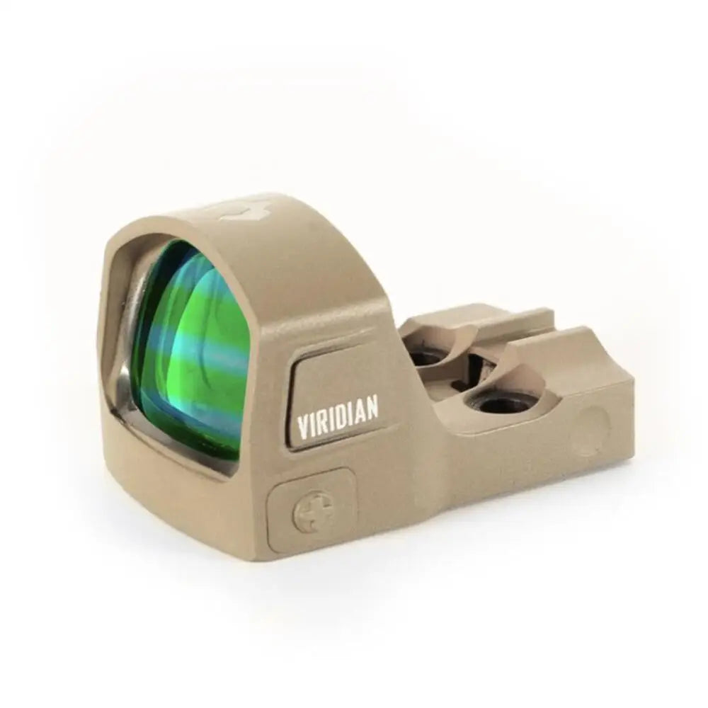 Viridian Green Laser Reflex Rfx15 Dot Sight Shield Footprint Fde Buy at Faith and Freedom Outdoors