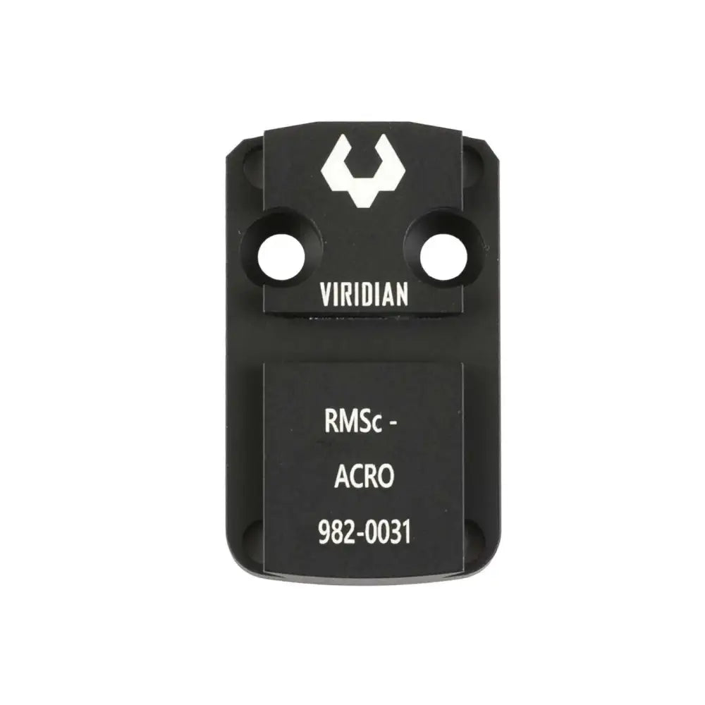 Viridian Green Laser Reflex Rfx44 Shield Rmsc Mounting Plate Buy at Faith and Freedom Outdoors