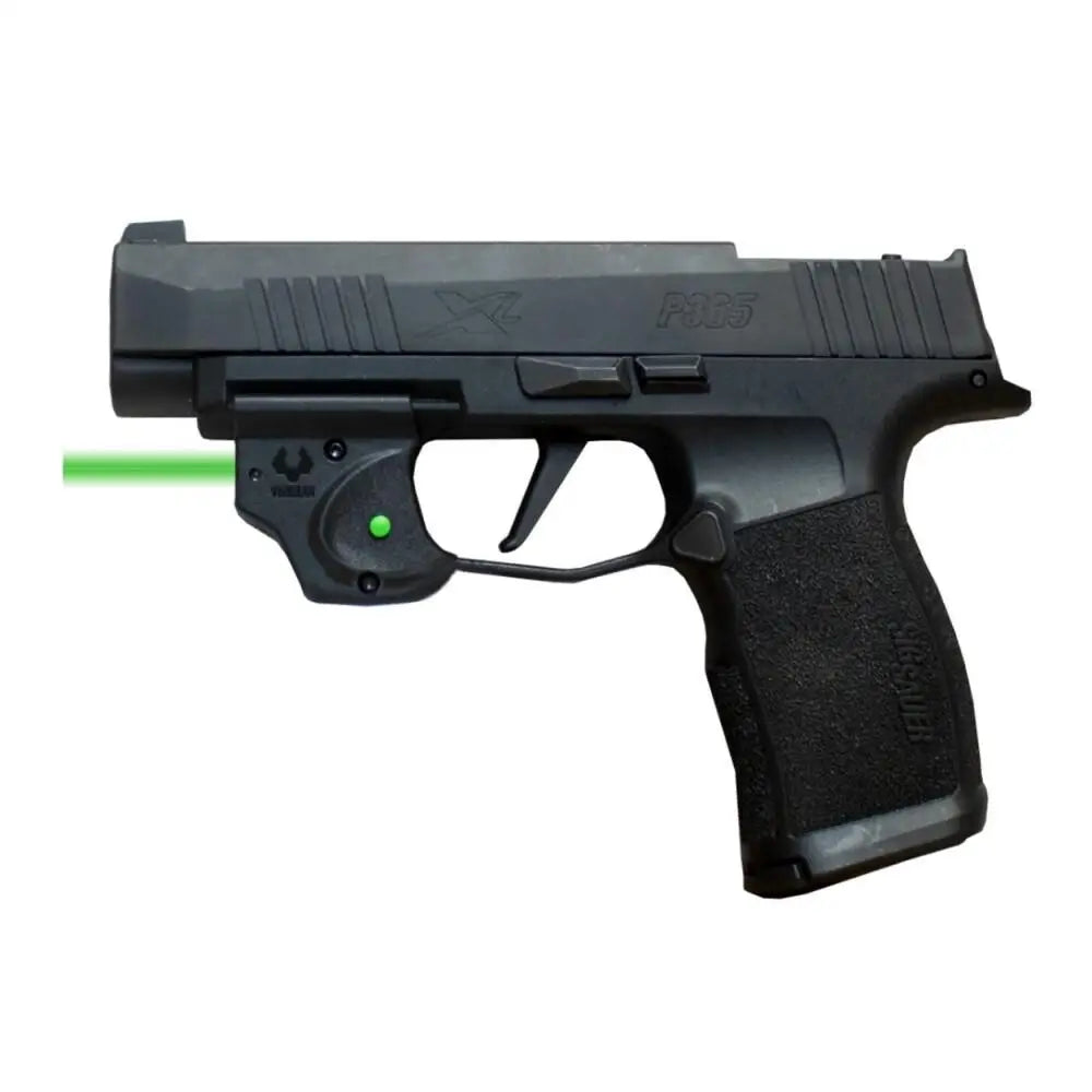 Viridian Green Laser Sights e Series Black Sig P365 with Kydex Iwb Holster Right Hand Buy at Faith and Freedom Outdoors