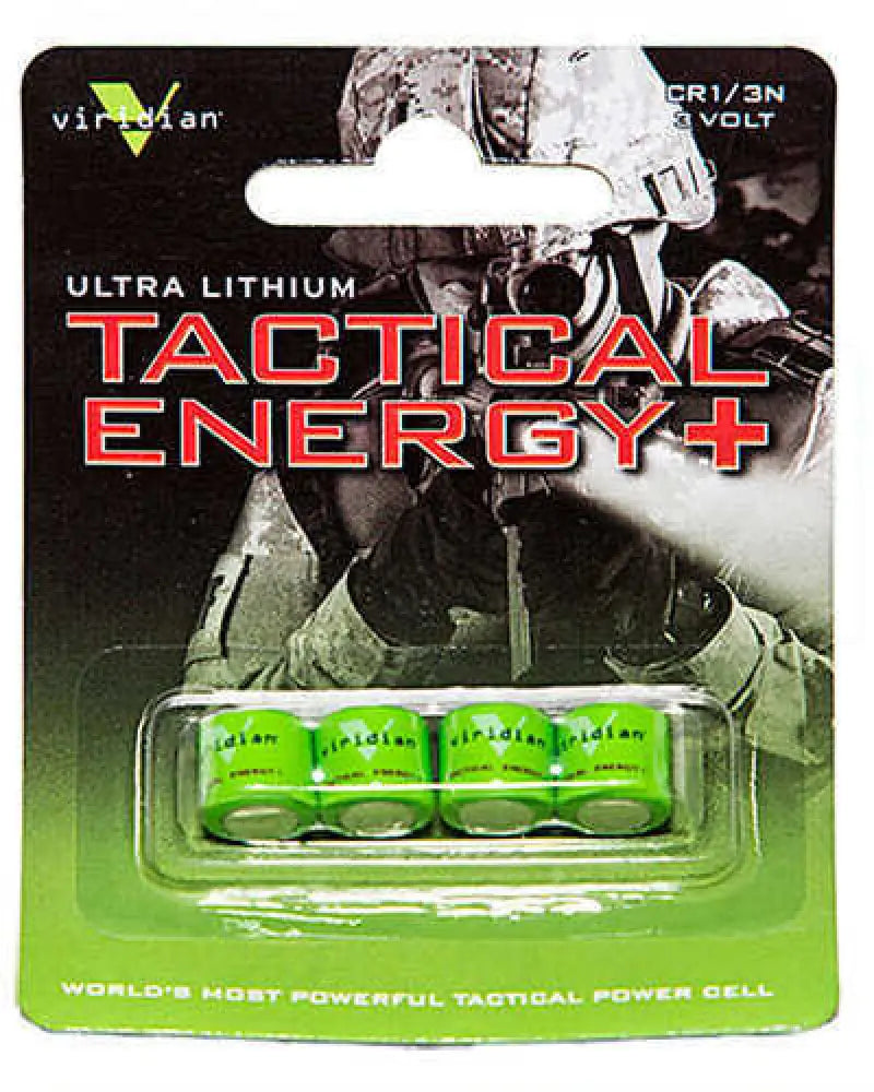 Viridian Weapon Technologies 1/3n 3v Lithium Battery 4 Pack 13n4