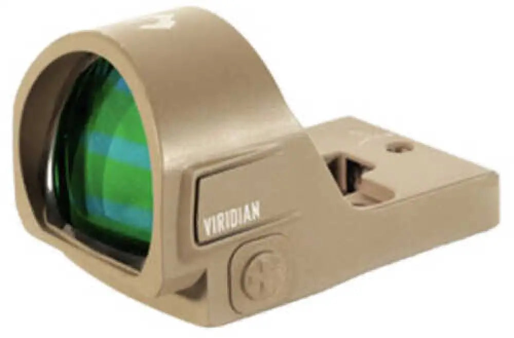 Viridian Weapon Technologies Rfx35 Red Dot 3 Moa Micro Green 1x22 Objective Flat Dark Earth Rmr Mounting Pattern Ins