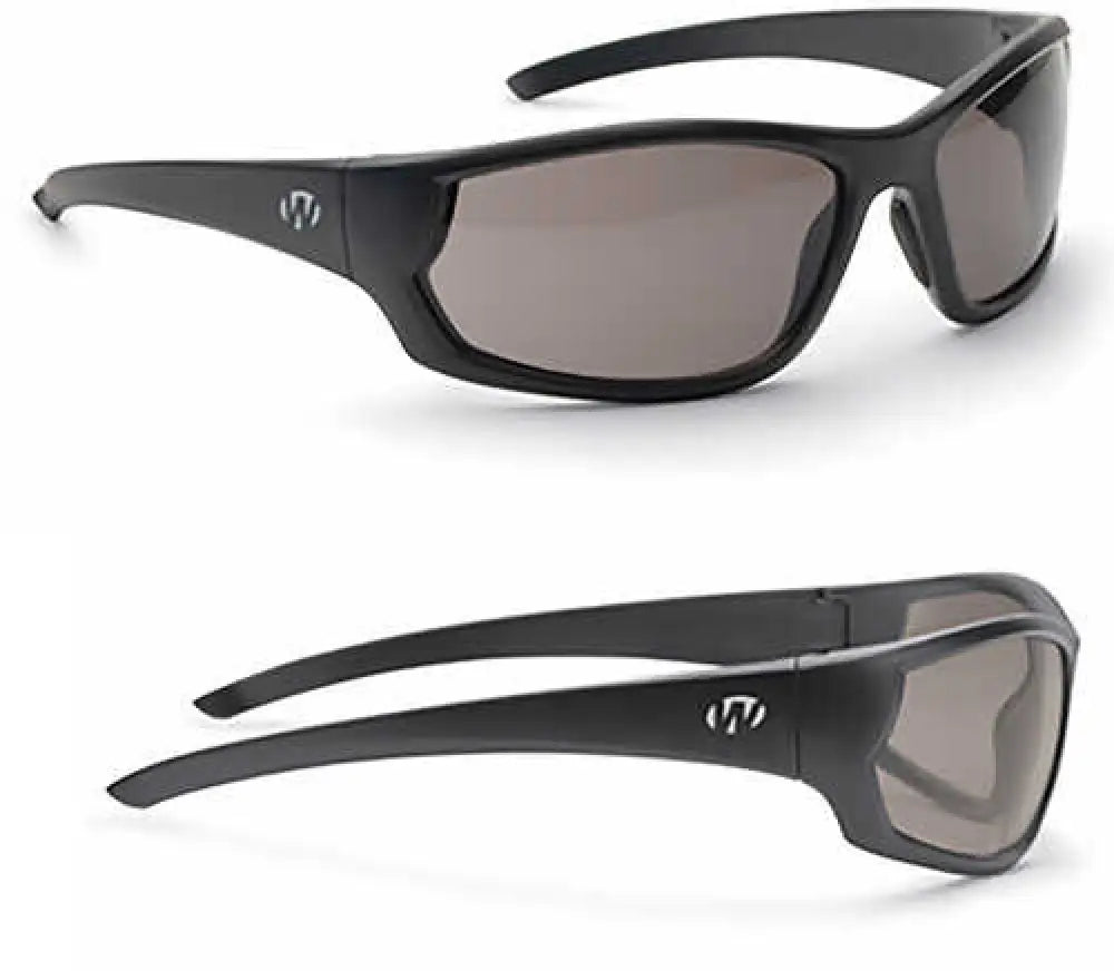 Walker’s Ballistic Eyeware Ikon Vector Smoke Gray Lens Matte Black Full Frame Glasses - Gwp-iknff4-smk