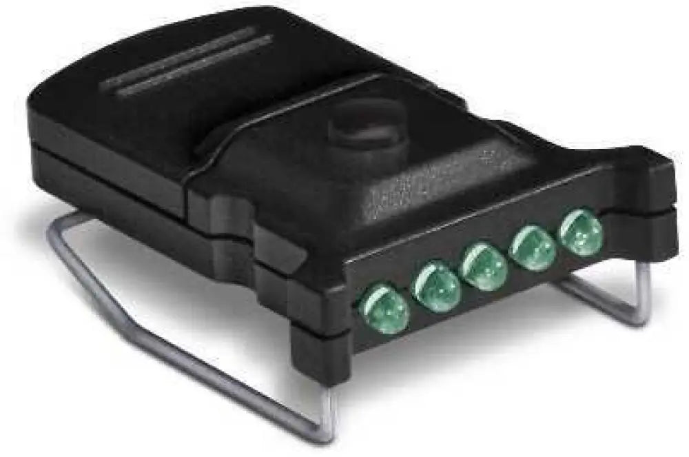 Walkers Game Ear / Gsm Outdoors Cyclops Hat Clip Light Micro Green 5-led - Cyc-mhc-g