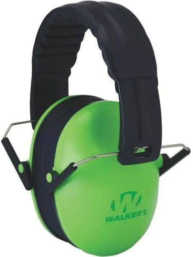 Walkers Game Ear / Gsm Outdoors Gwpfkdmlg Passive Baby & Kids Folding Earmuff 23 Db Green
