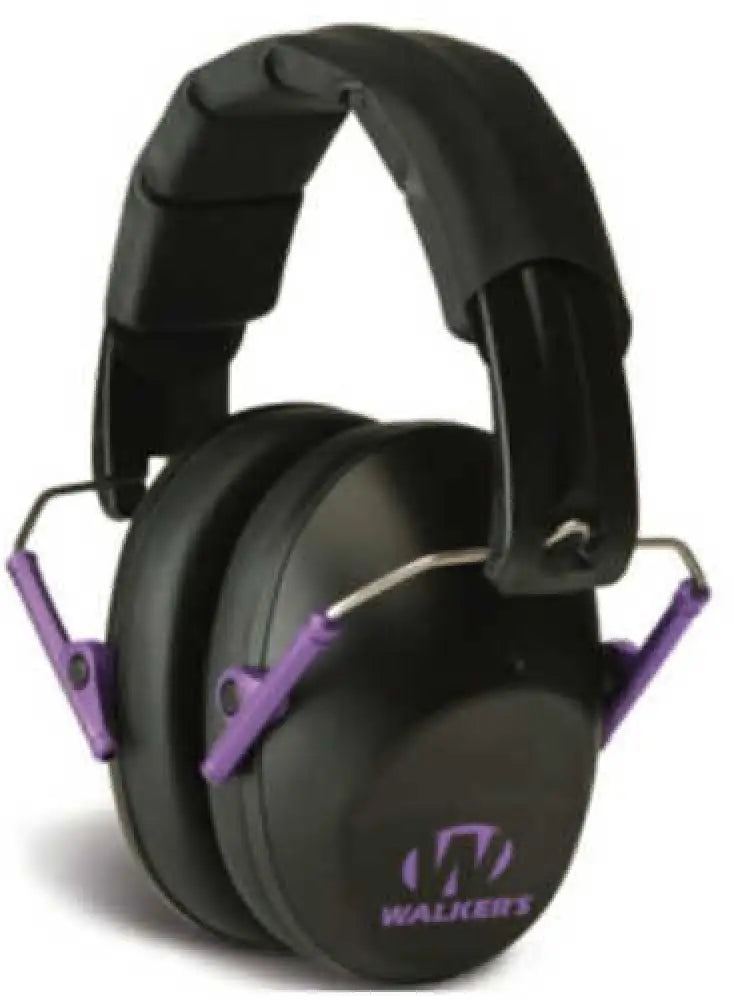 Walkers Game Ear / Gsm Outdoors Gwpfpm1bkpu Prolow Fld Muff Pur
