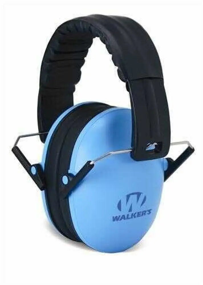 Walkers Game Ear / Gsm Outdoors Passive Baby & Kids Folding Earmuff 23 Db Blue - Gwpfkdmbl