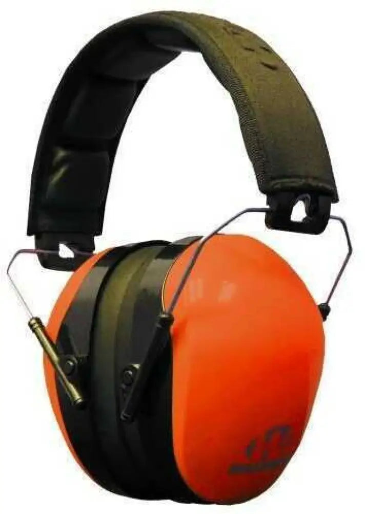 Walker’s Game Ear Passive Earmuff Padded Headband Folding Orange Gwp-dcpm-bo