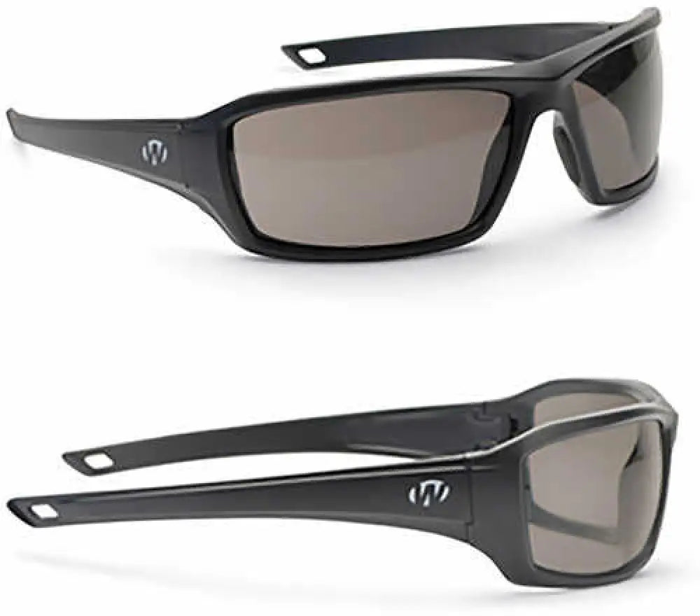 Walker’s Gwp-iknff2-smk Ballistic Eyeware Ikon Forge Smoke Gray Lens Black Full Frame Glasses - Gwp-iknff2-smk