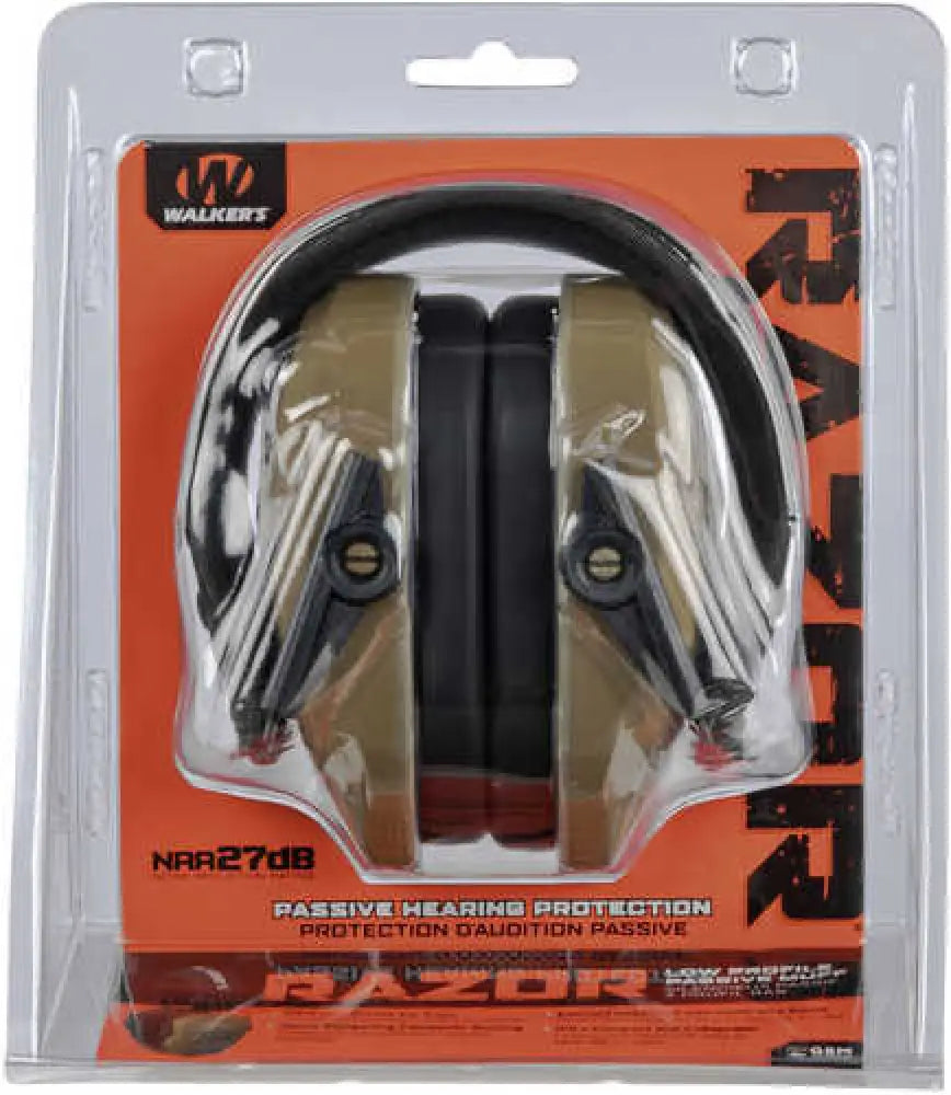 Walkers Razor Pro Passive Earmuff 27 Db Od Green - Gwprsmpasodg