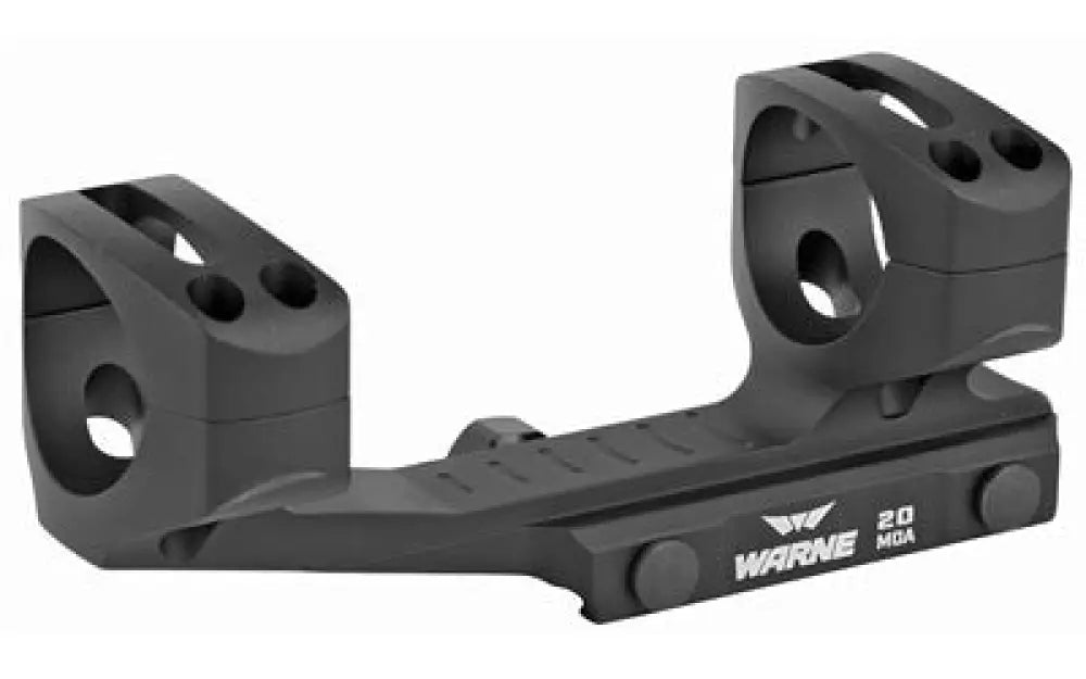 Warne 20moa Extnd Skeleton 30mm Black Buy at Faith and Freedom Outdoors - Rings - Mount
