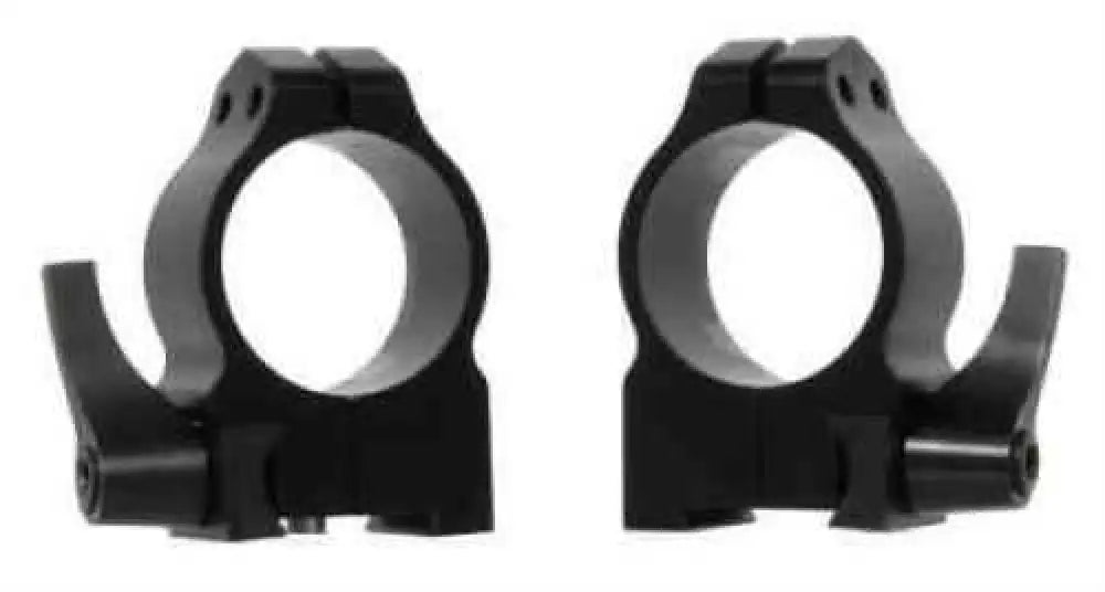 Warne 30mm Medium Quick Detach Matte Black Rings for Tikka 14tlm