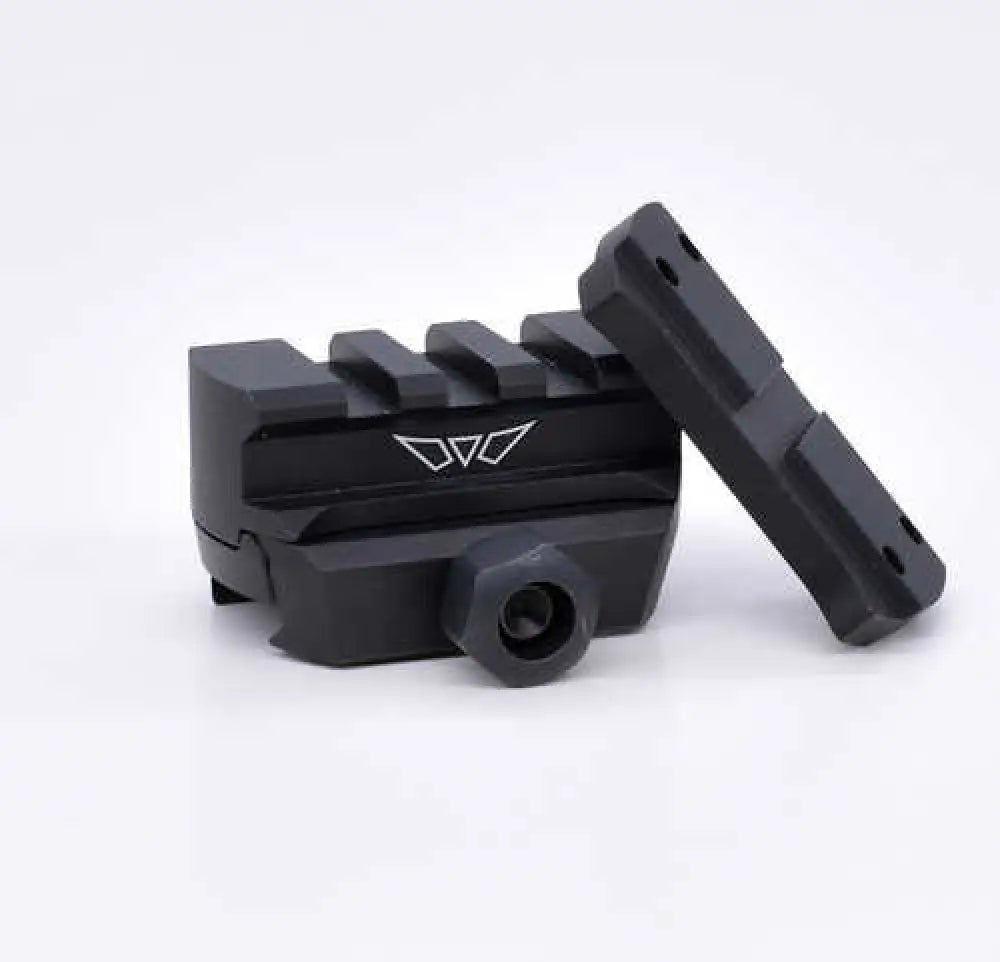 Warne 6102m Red Dot Riser Picatinny Black Anodized Msr.805’’/.985’’ Mount Height Rail