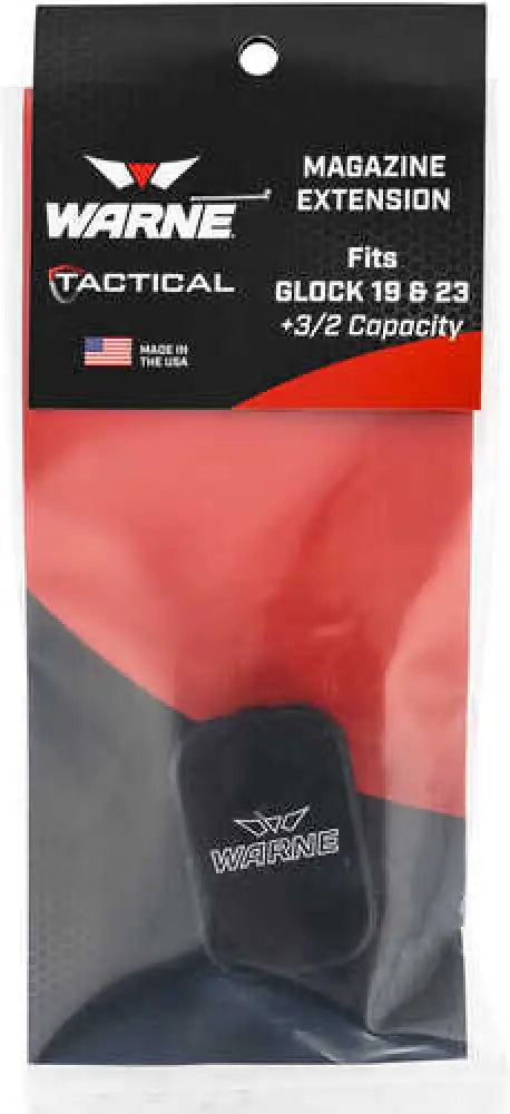 Warne for Glock 19/23 Bk +3/9mm +2/.40 - Meg193/2blk
