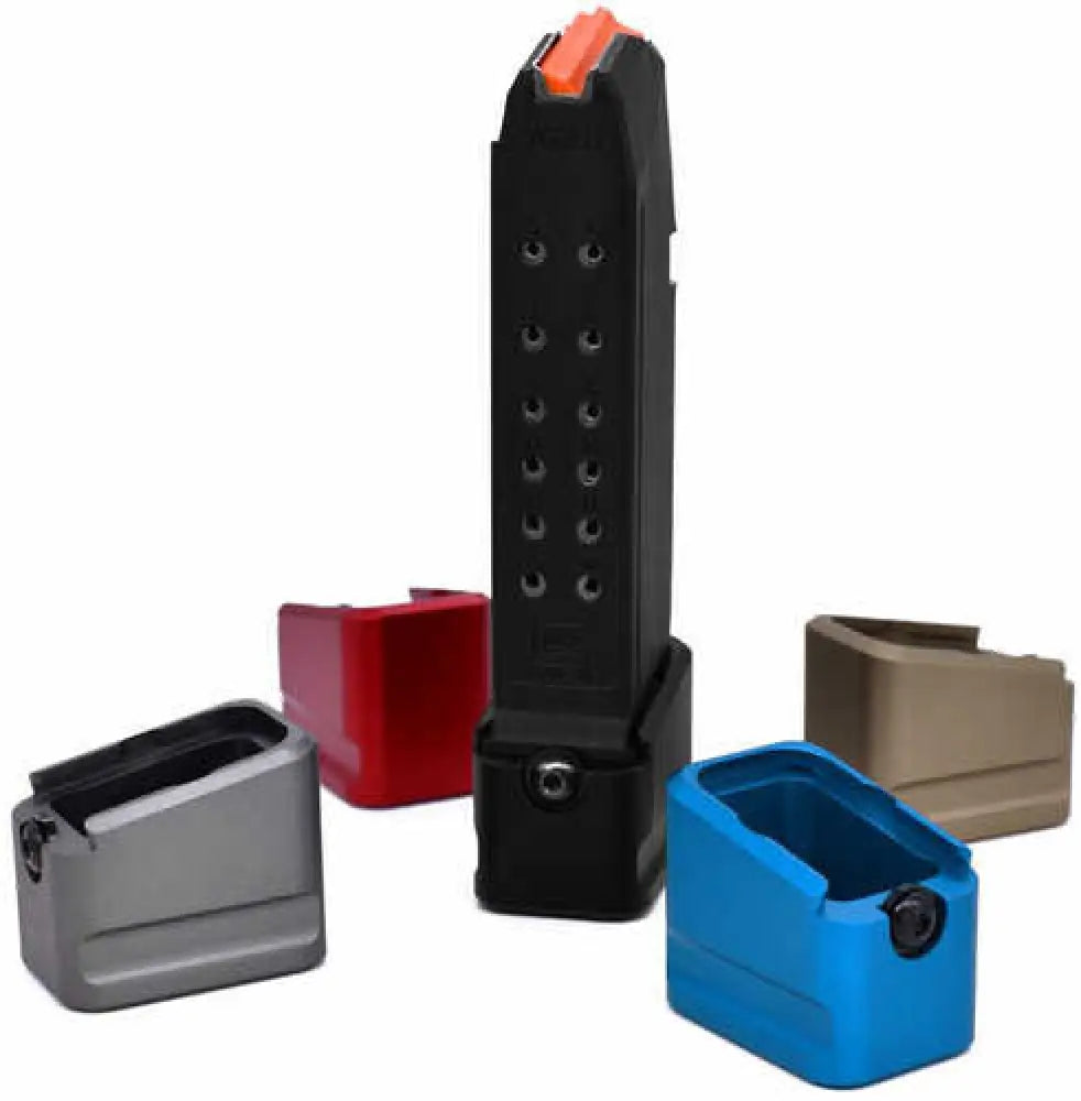 Warne Mag Extension +5 Fits P-mag 5.56 Black - 5001