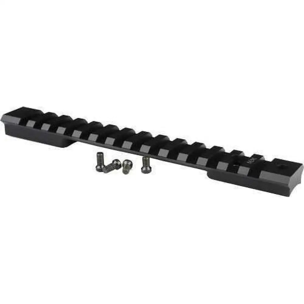 Warne Scope Mounts Mountain Tech Short Rail Howa/vanguard Action 20 Moa Matte Black Md: 7650-20moa