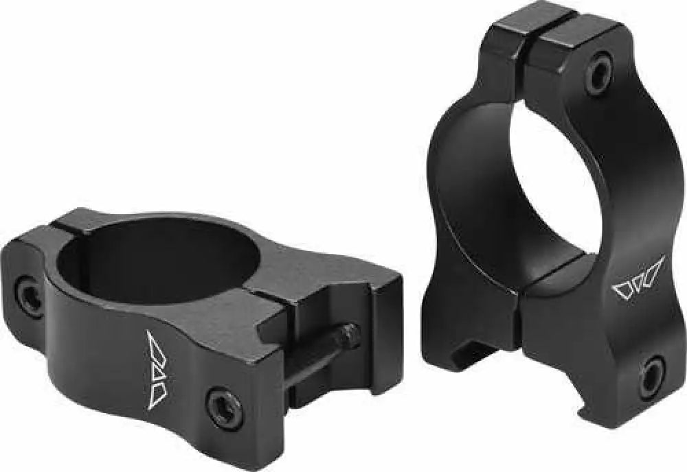 Warne Vapor 1’’ High Matte Rings Aluminum - V402m
