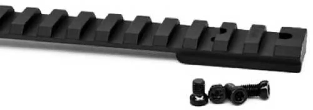Warne Vapor 1 Piece Base Fits Savage 110 Short Action Matte Finish Black V464m - V464m