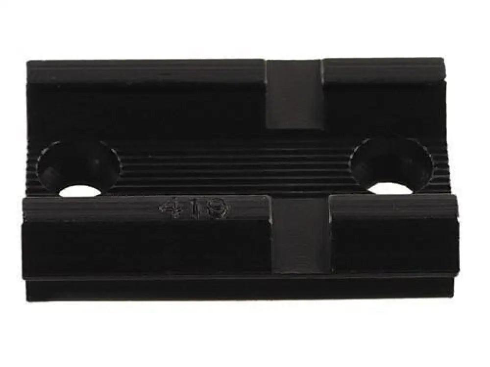 Weaver Bases & Mounts by Gun Make Model Standard Top Mount Aluminum Scope Base - Matte - #419m - Front Browning A-bolt
