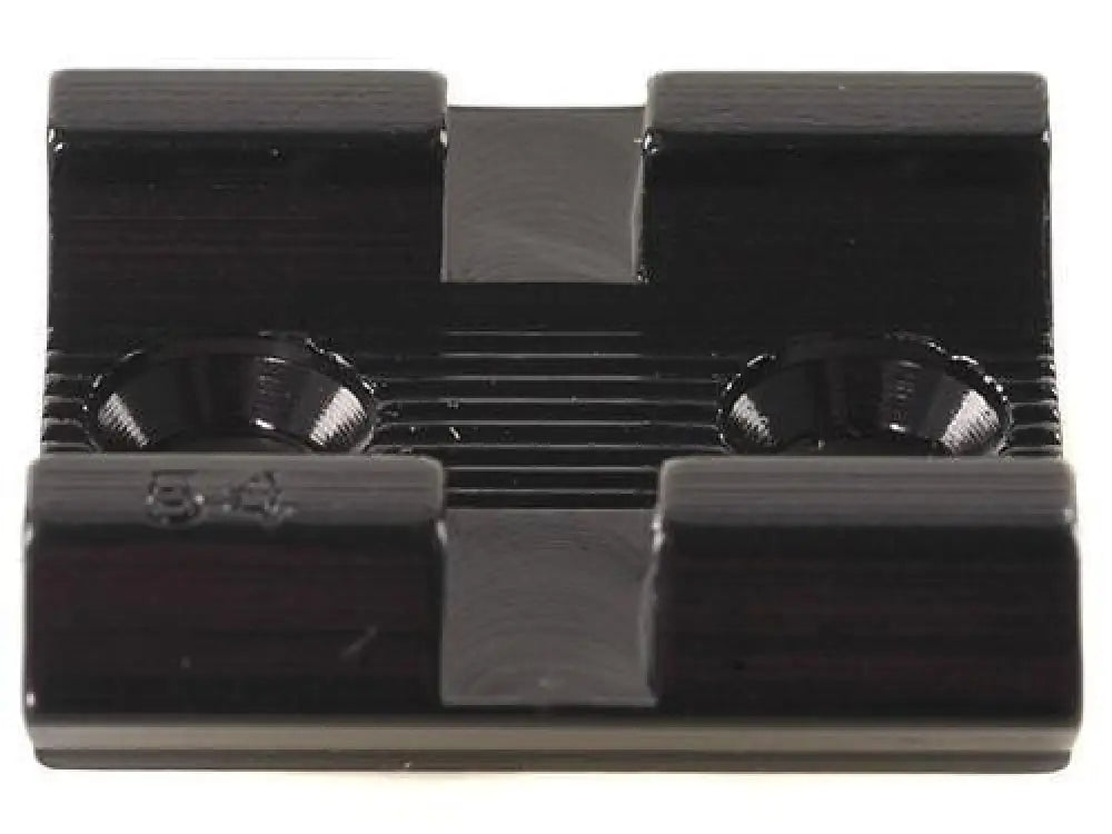 Weaver Bases & Mounts by Gun Make Model Standard Top Mount Aluminum Scope Base - Gloss Black - #54 - Front/rear