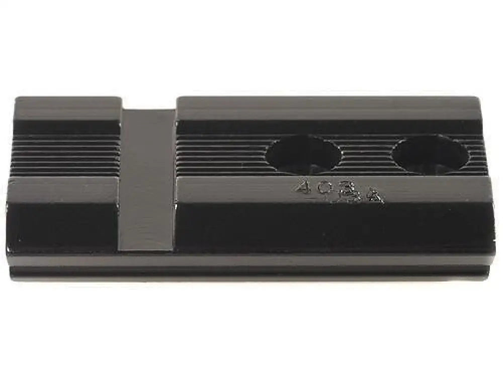 Weaver Bases & Mounts by Gun Make Model Standard Top Mount Aluminum Scope Base - Gloss Black - #403 - Front Big Bore