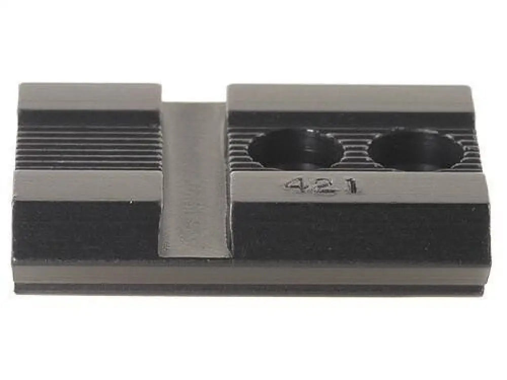 Weaver Bases & Mounts by Gun Make Model Standard Top Mount Aluminum Scope Base - Matte - #421m - Remington 7 with 4