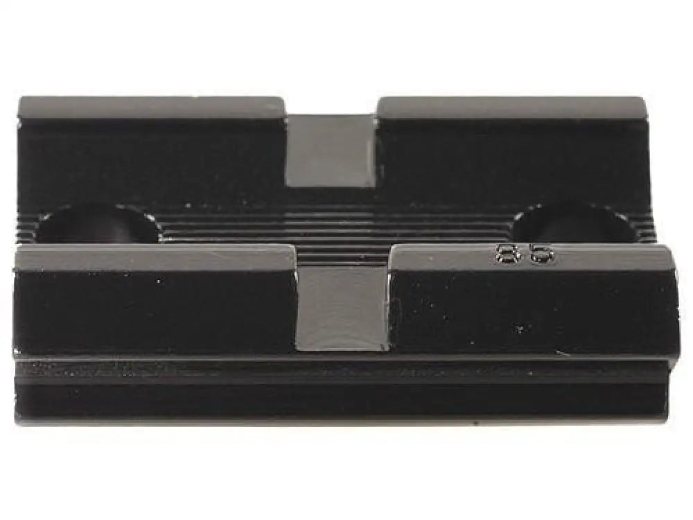 Weaver Bases & Mounts by Gun Make Model Standard Top Mount Aluminum Scope Base - Gloss Black - #85 - Front/rear