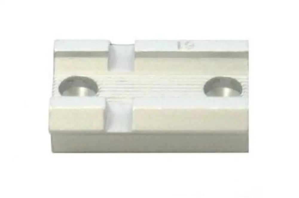 Weaver Bases & Mounts by Gun Make Model Standard Top Mount Aluminum Scope Base - Silver - #61s - Anschutz Churchill