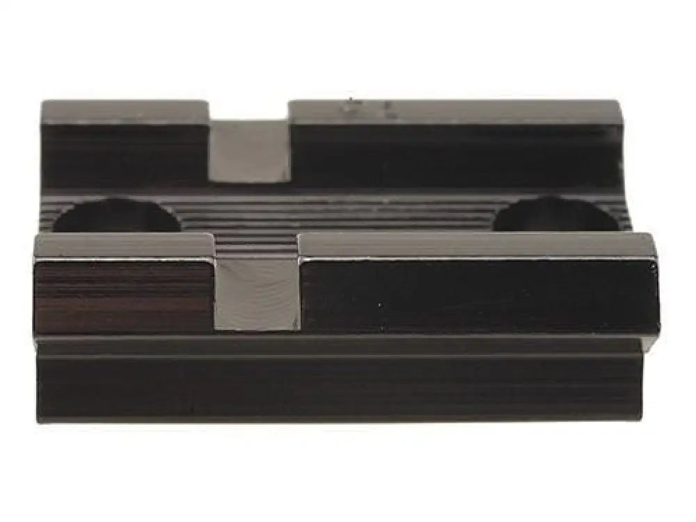 Weaver Bases & Mounts by Gun Make Model Standard Top Mount Aluminum Scope Base - Gloss Black - #75 - Front/rear